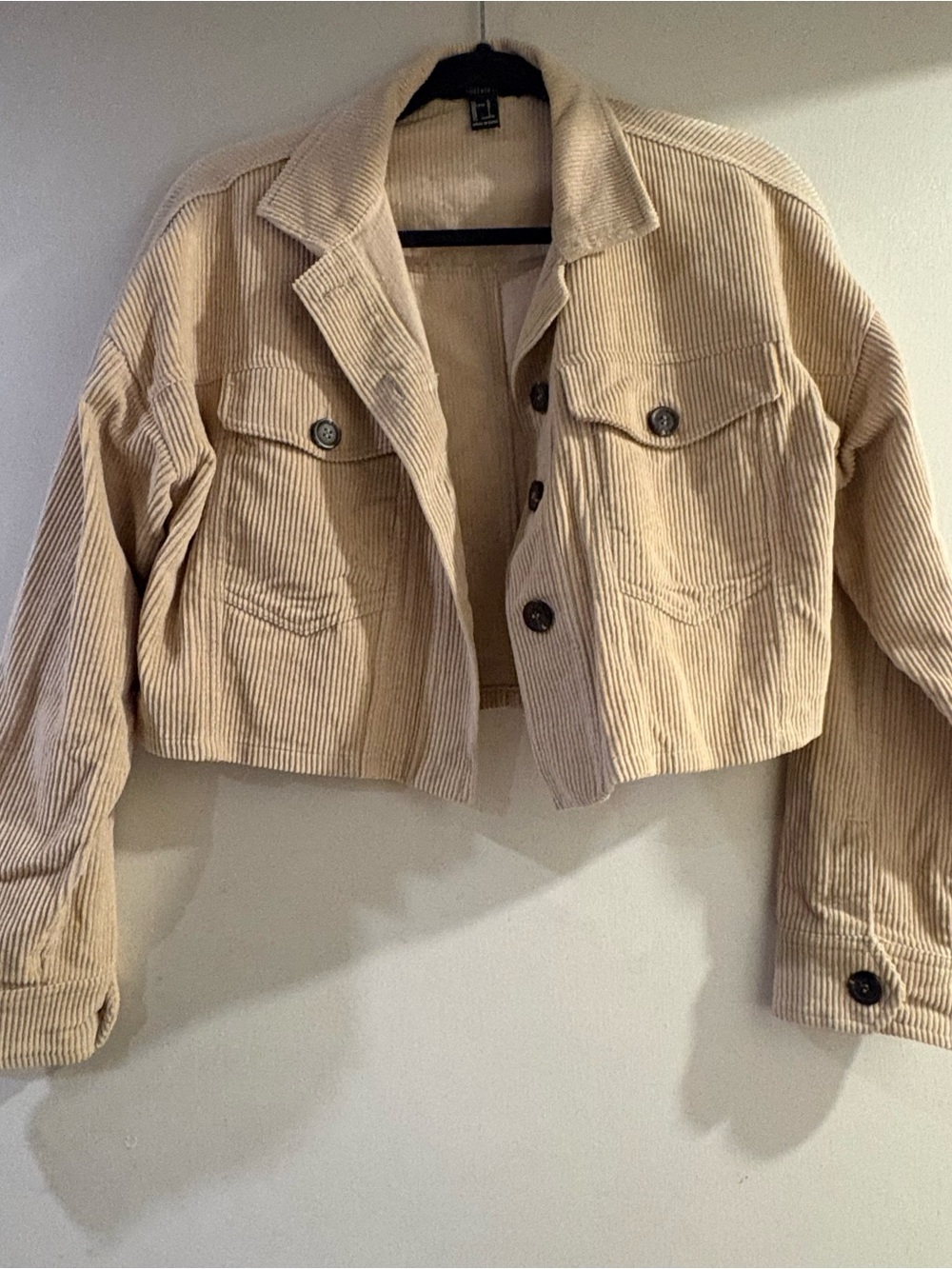 Womens Large Cropped Jacket